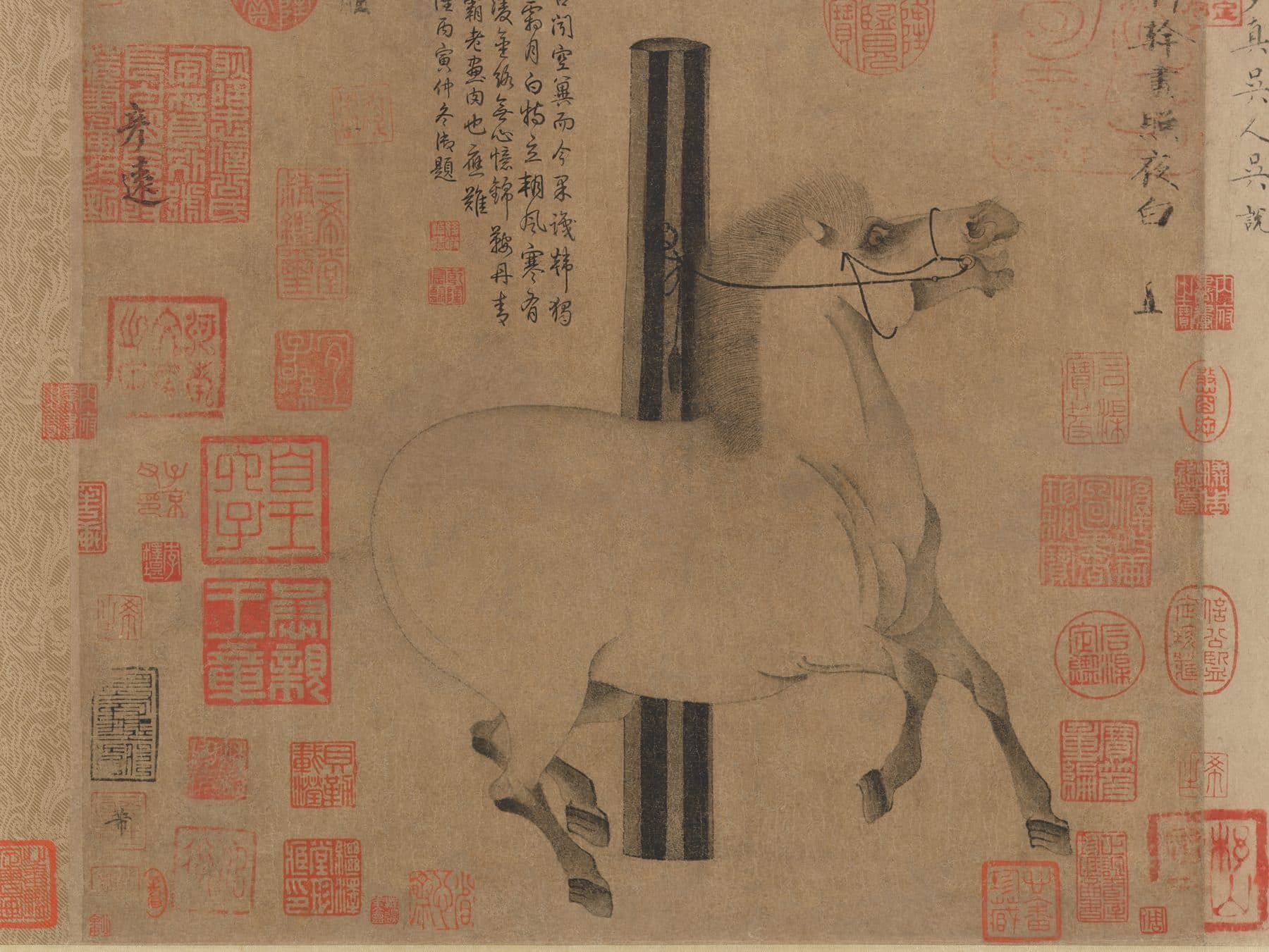 Han Gan, Night-Shining White, c. 750