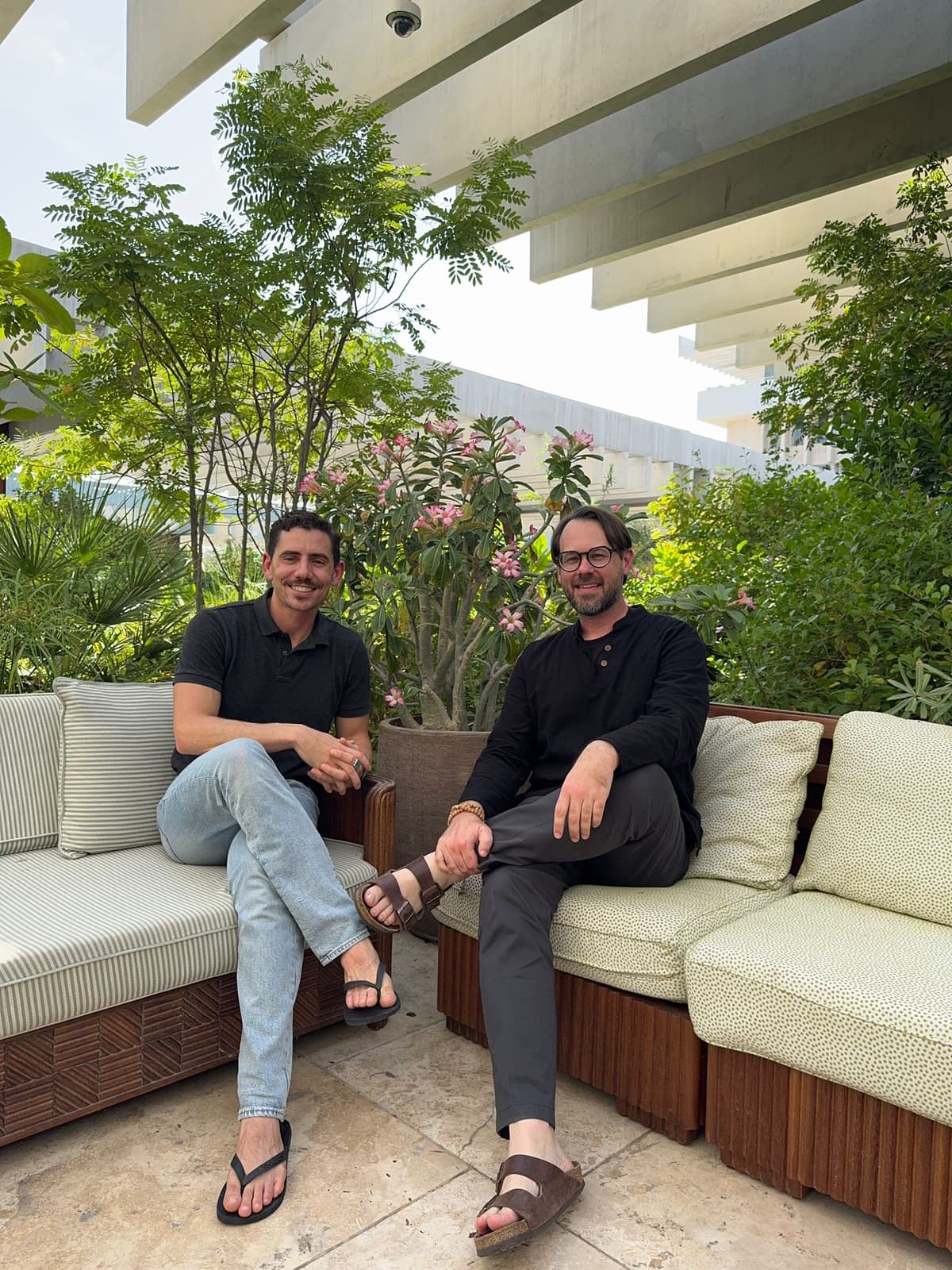 With Peter Gould