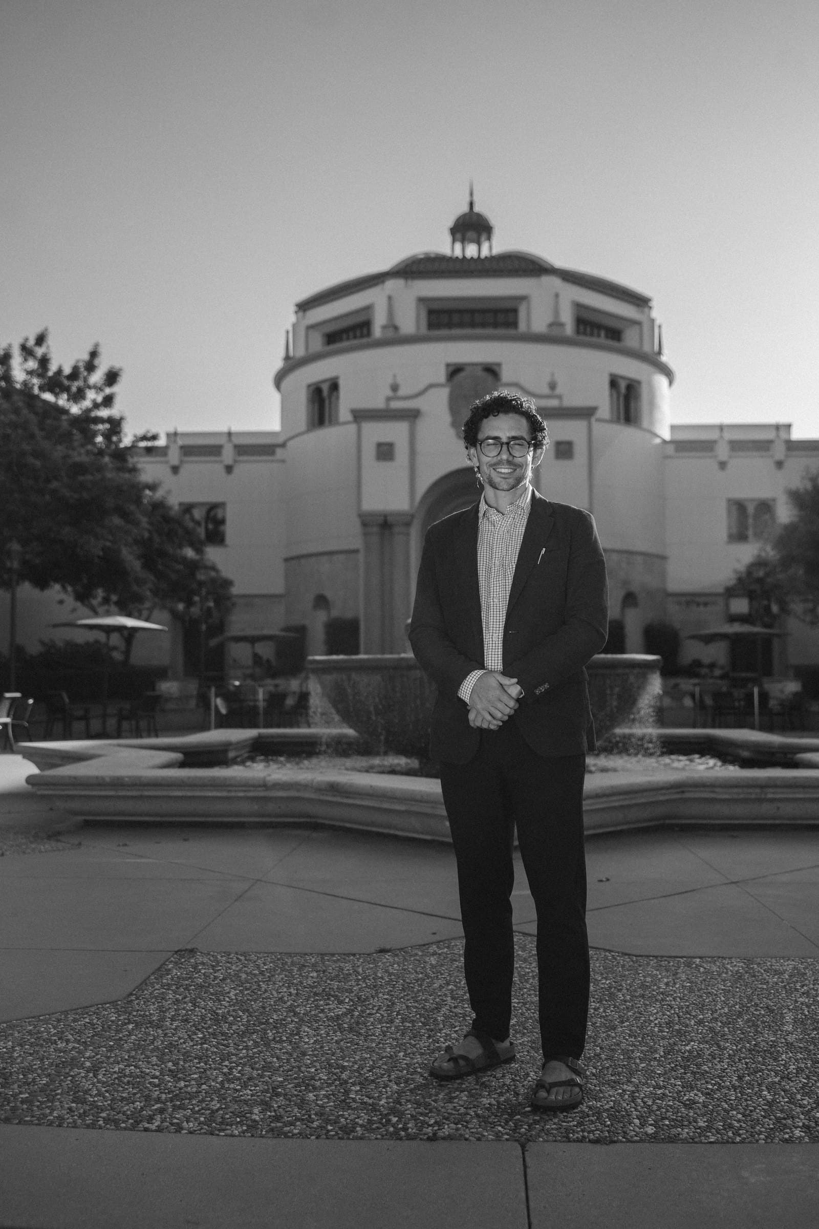 Joshua Beneventi at the Immaculata, University of San Diego